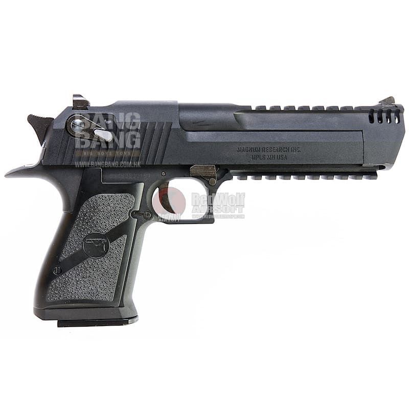 Cybergun WE Desert Eagle L6 .50AE GBB Pistol - Black (by WE) - Bang Bang Airsoft