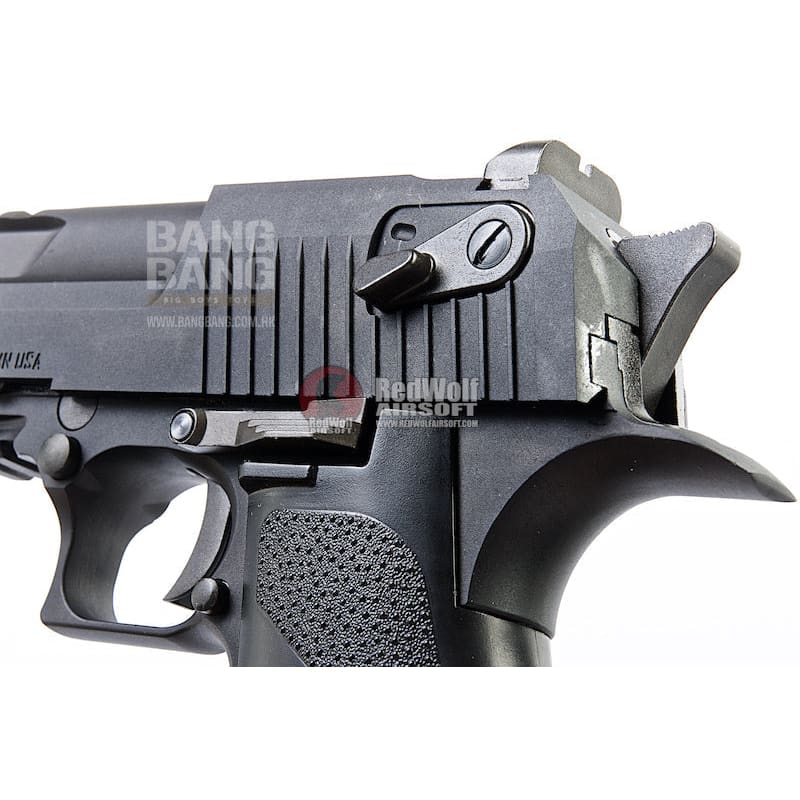Cybergun WE Desert Eagle L6 .50AE GBB Pistol - Black (by WE) - Bang Bang Airsoft