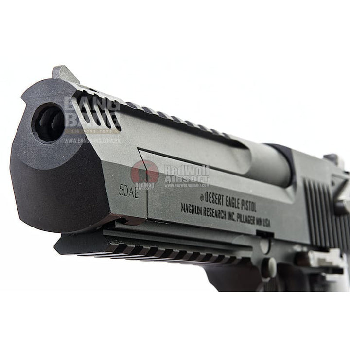 Cybergun WE Desert Eagle L6 .50AE GBB Pistol - Black (by WE) - Bang Bang Airsoft