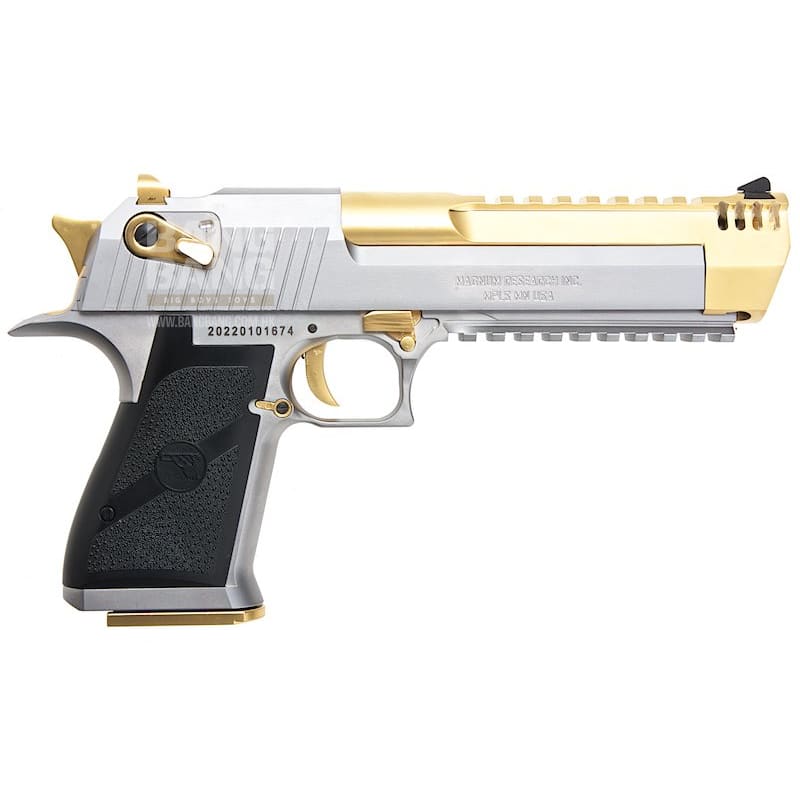 Cybergun WE Desert Eagle L6 .50AE Green Gas Airsoft Pistol - (Silver / Golden) - Bang Bang Airsoft