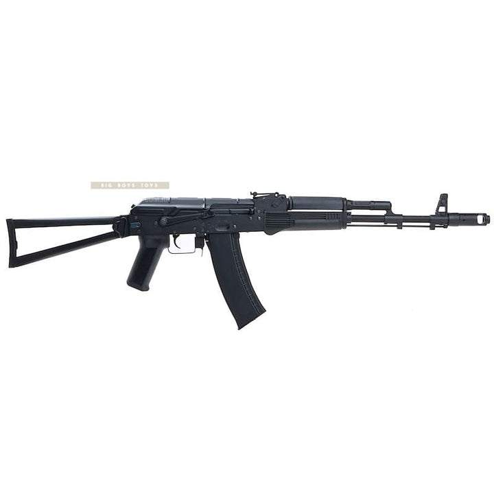 CYMA Metal AKS74M AEG Airsoft Rifle w/ Steel Folding Stock - Black - Bang Bang Airsoft