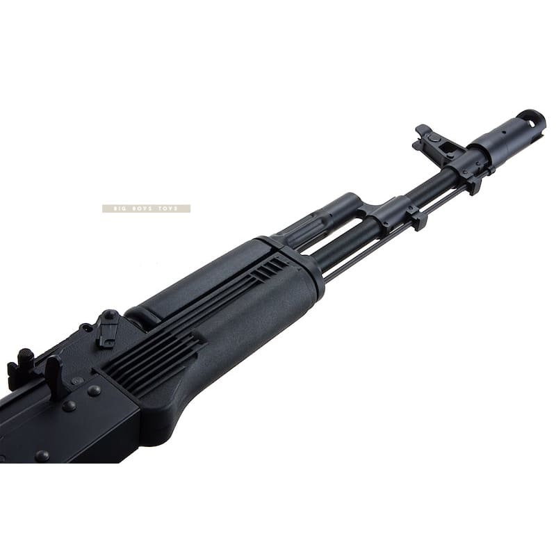 CYMA Metal AKS74M AEG Airsoft Rifle w/ Steel Folding Stock - Black - Bang Bang Airsoft