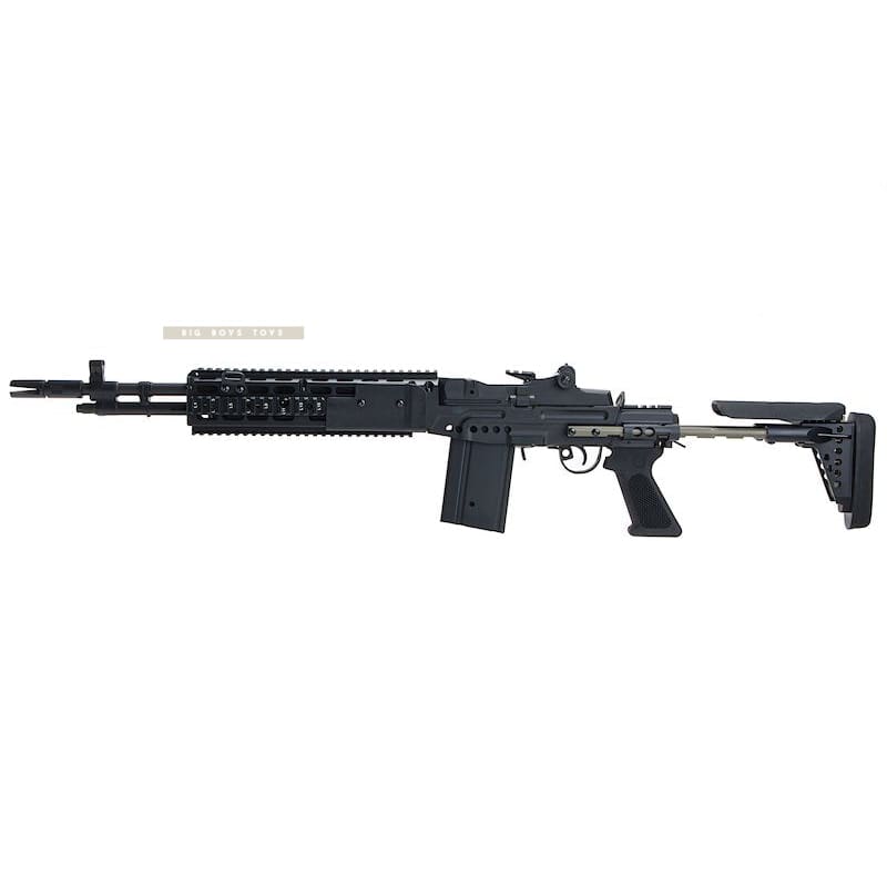 CYMA Metal M14 EBR AEG Enhanced Battle Airsoft Rifle - Black - Bang Bang Airsoft