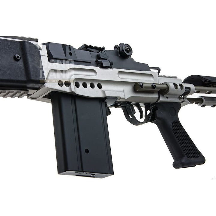 CYMA Metal M14 EBR AEG Enhanced Battle Airsoft Rifle - Silver - Bang Bang Airsoft