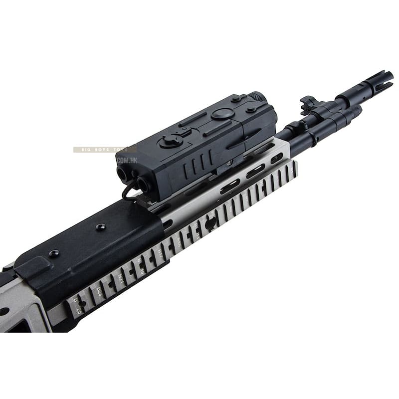 CYMA Metal M14 EBR AEG Enhanced Battle Airsoft Rifle - Silver - Bang Bang Airsoft