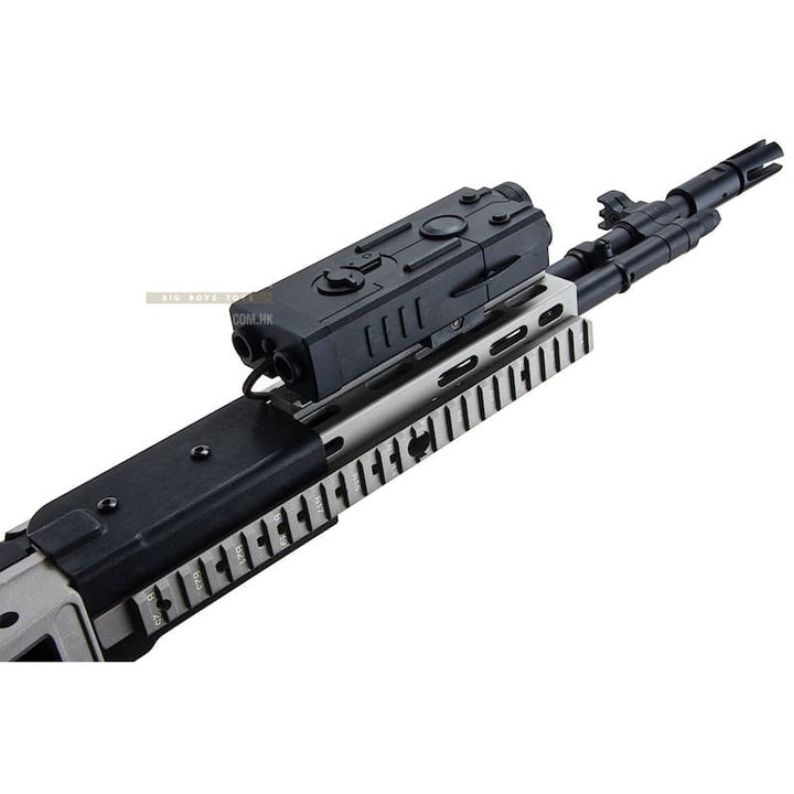 CYMA Metal M14 EBR AEG Enhanced Battle Airsoft Rifle - Silver - Bang Bang Airsoft