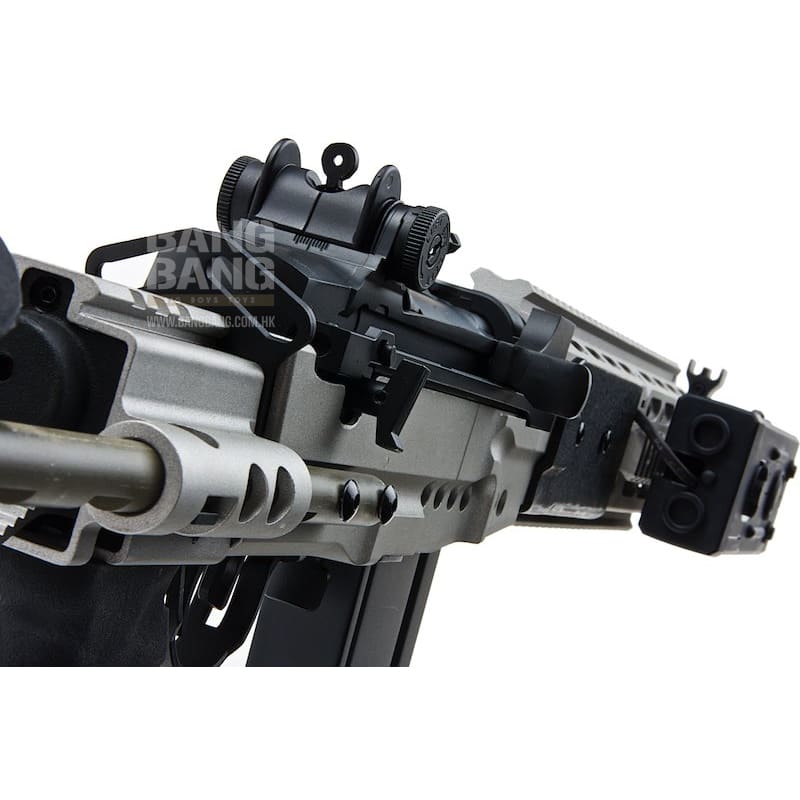 CYMA Metal M14 EBR AEG Enhanced Battle Airsoft Rifle - Silver - Bang Bang Airsoft