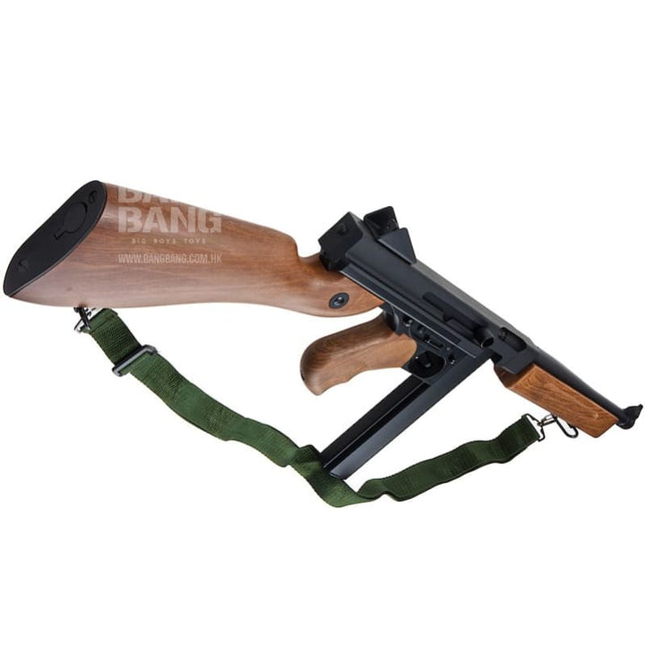 CYMA Metal M1A1 Thompson SMG AEG Airsoft - Bang Bang Airsoft