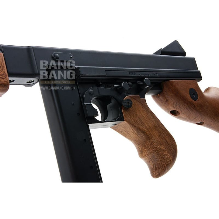 CYMA Metal M1A1 Thompson SMG AEG Airsoft - Bang Bang Airsoft