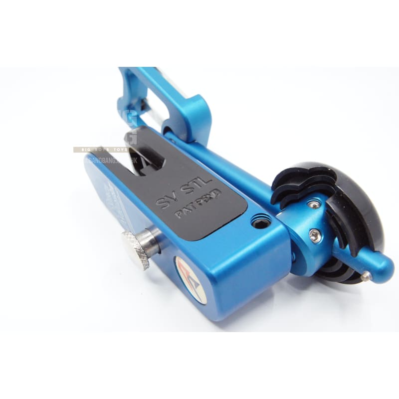 DAA IPSC Race Master Holster for Hi Capa Aluminum Grip Series (Right Hand / Blue) - Bang Bang Airsoft