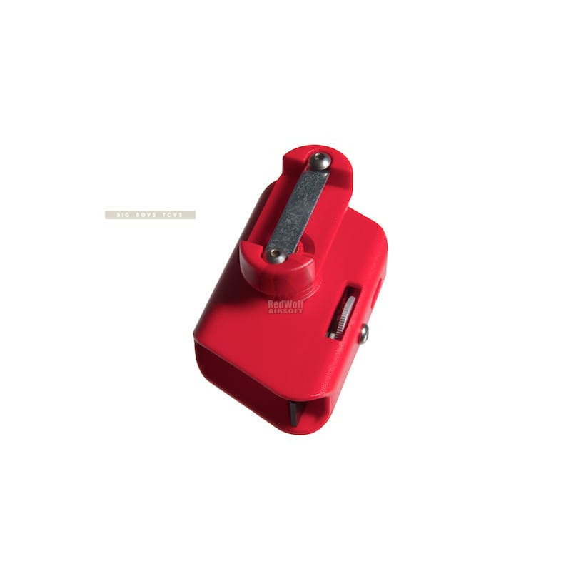Daa ipsc single stack magazine pouch - red free shipping