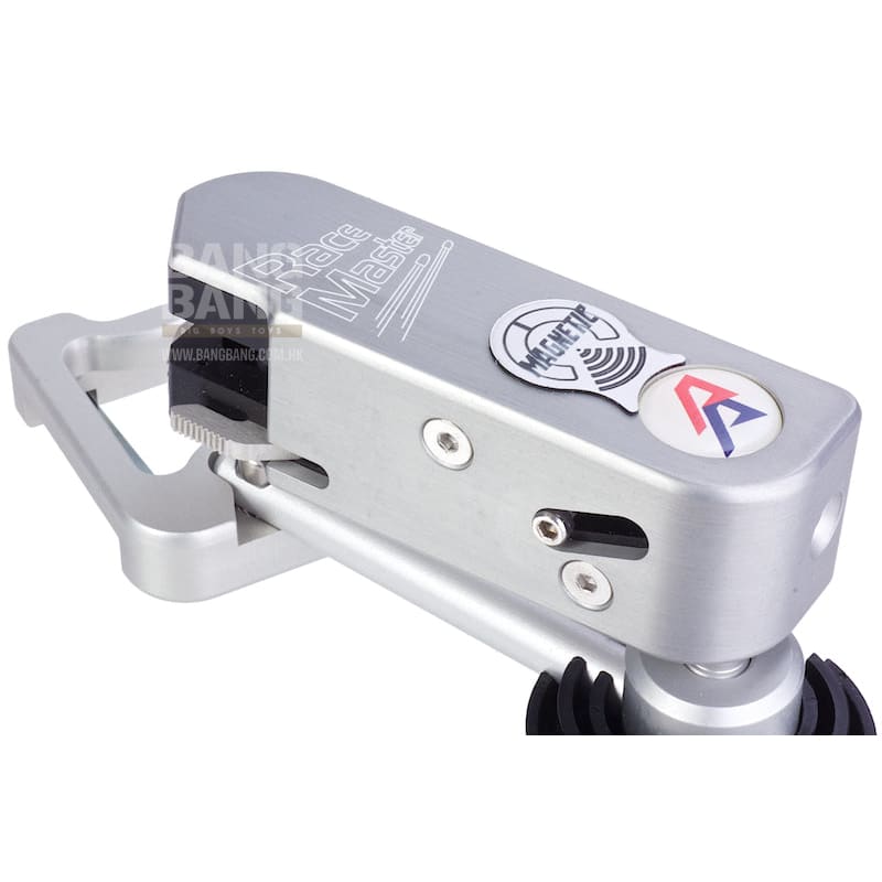 DAA Race Master Holster (New Magnetic Insert Block) for G Series (Right Hand / Silver) - Bang Bang Airsoft