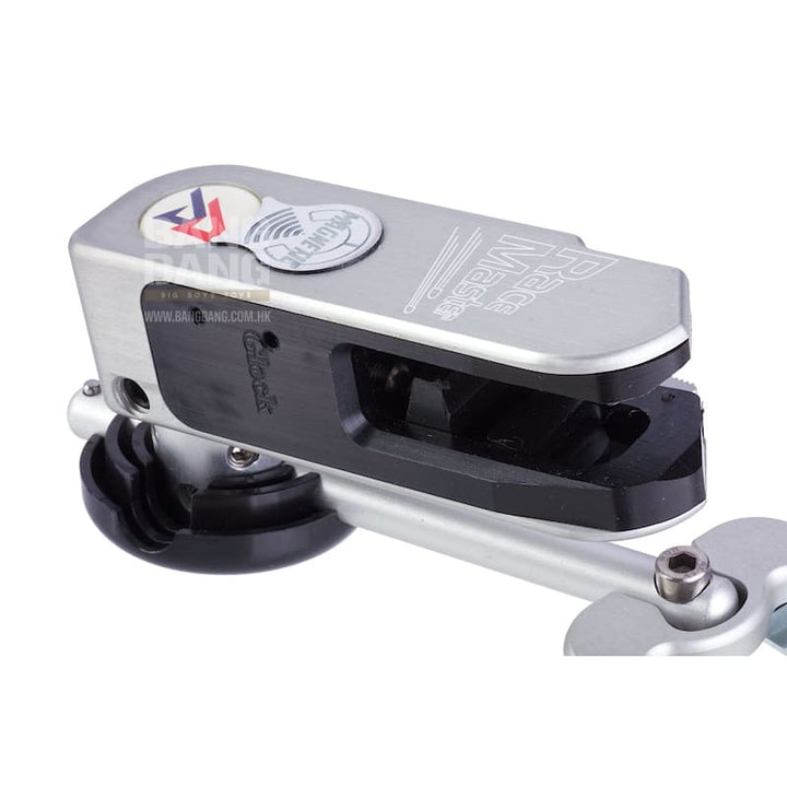 DAA Race Master Holster (New Magnetic Insert Block) for G Series (Right Hand / Silver) - Bang Bang Airsoft