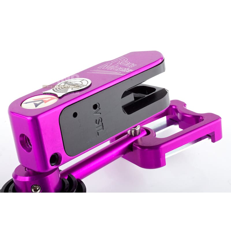 DAA Race Master Holster (New Magnetic Insert Block) for Hi Capa Aluminum Grips (Right Hand / Purple) - Bang Bang Airsoft