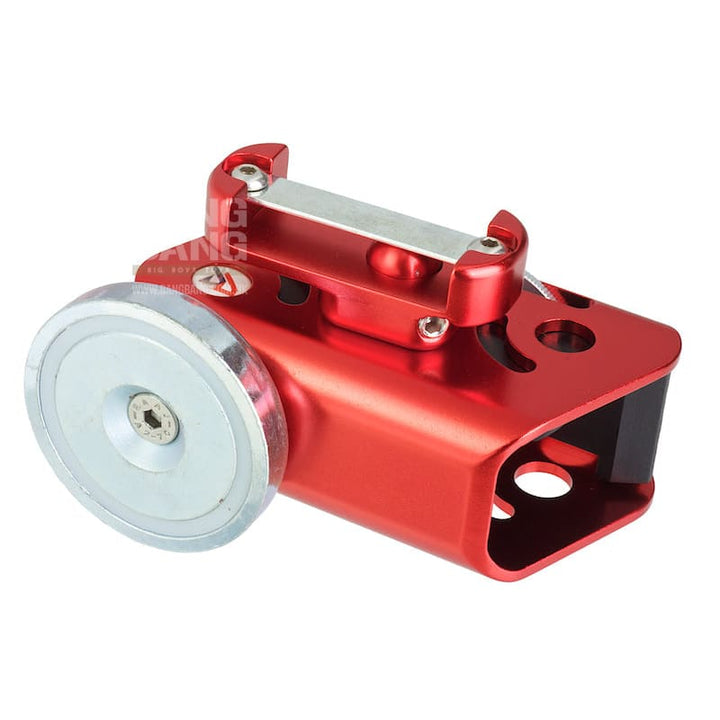 Daa race master magazine pouch w/ magnet - red free shipping