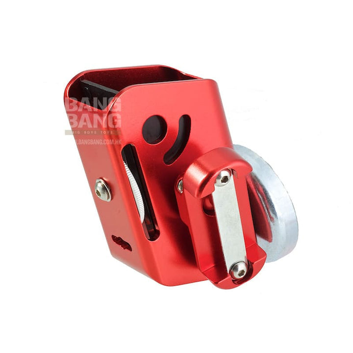 Daa race master magazine pouch w/ magnet - red free shipping