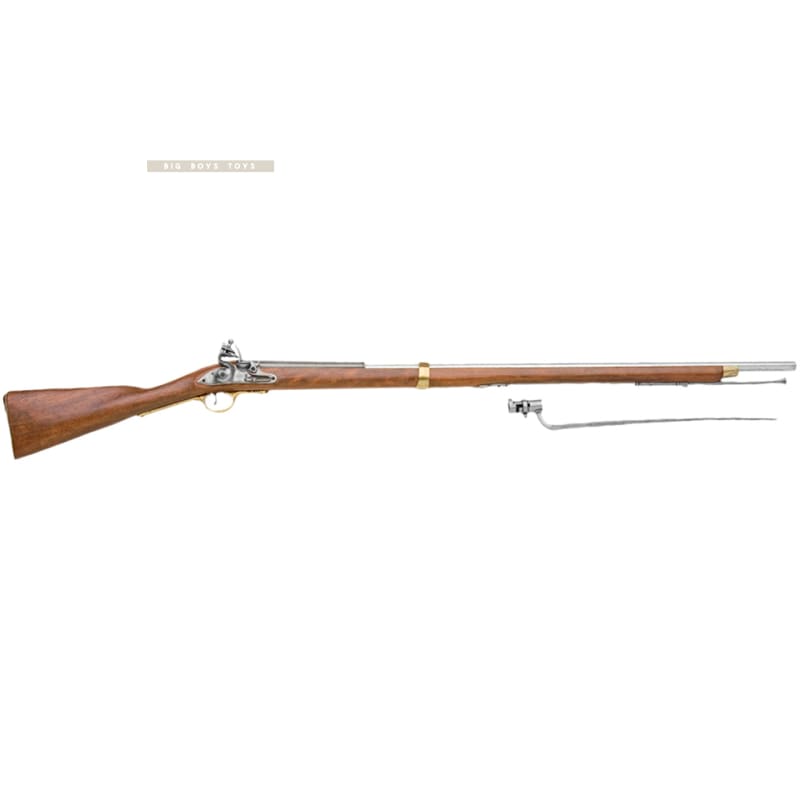 Denix England 1722 Land Pattern Musket Brown Bess Rifle Replica (Model Only) - Bang Bang Airsoft
