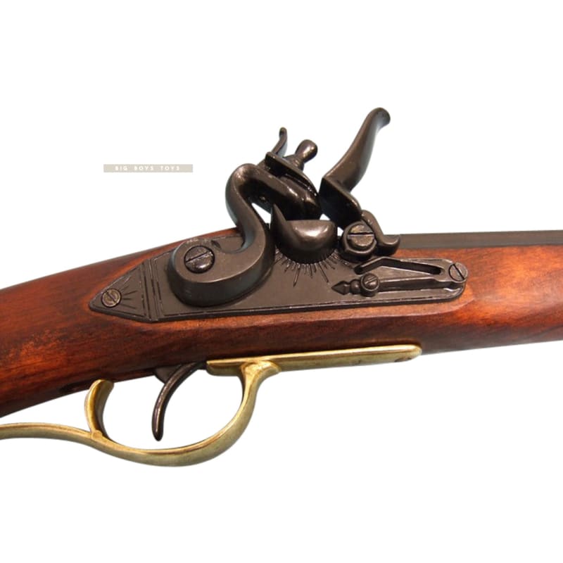 Denix USA 19th Kentucky Flintlock Rifle Replica (Model Only) - Bang Bang Airsoft