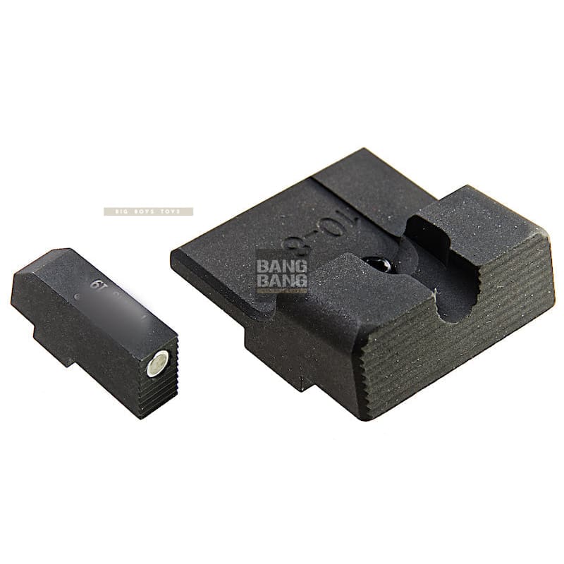 Detonator 10 - 8 Performance Steel Sight Set for Tokyo Marui Model 17 / 18C GBB - Bang Bang Airsoft