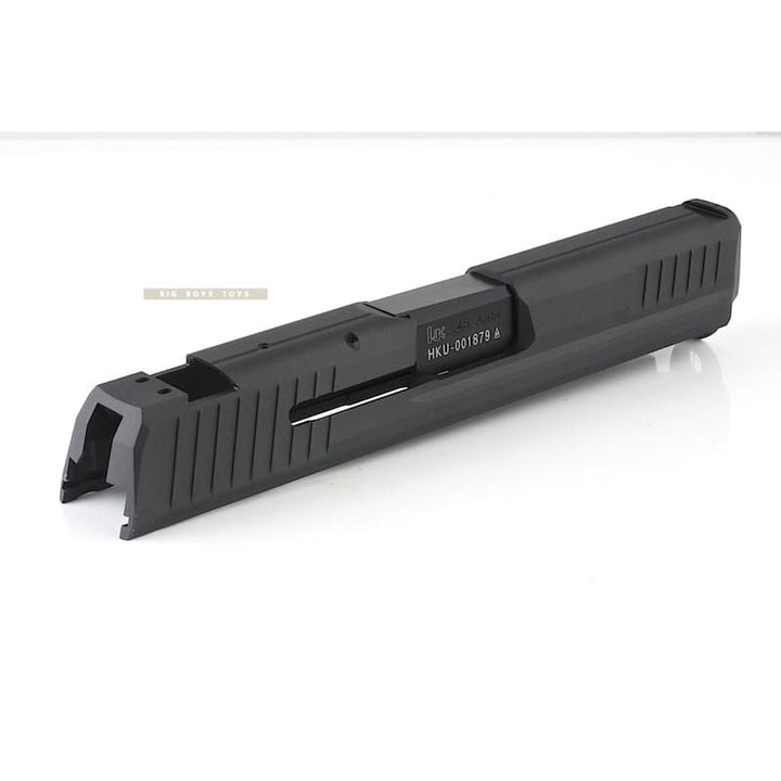Detonator Aluminum Custom Slide Set for Tokyo Marui HK45 GBB - Black - Bang Bang Airsoft