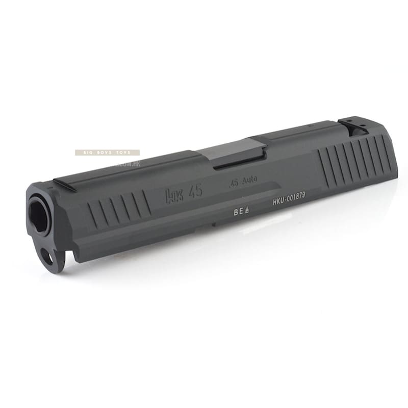 Detonator Aluminum Custom Slide Set for Tokyo Marui HK45 GBB - Black - Bang Bang Airsoft