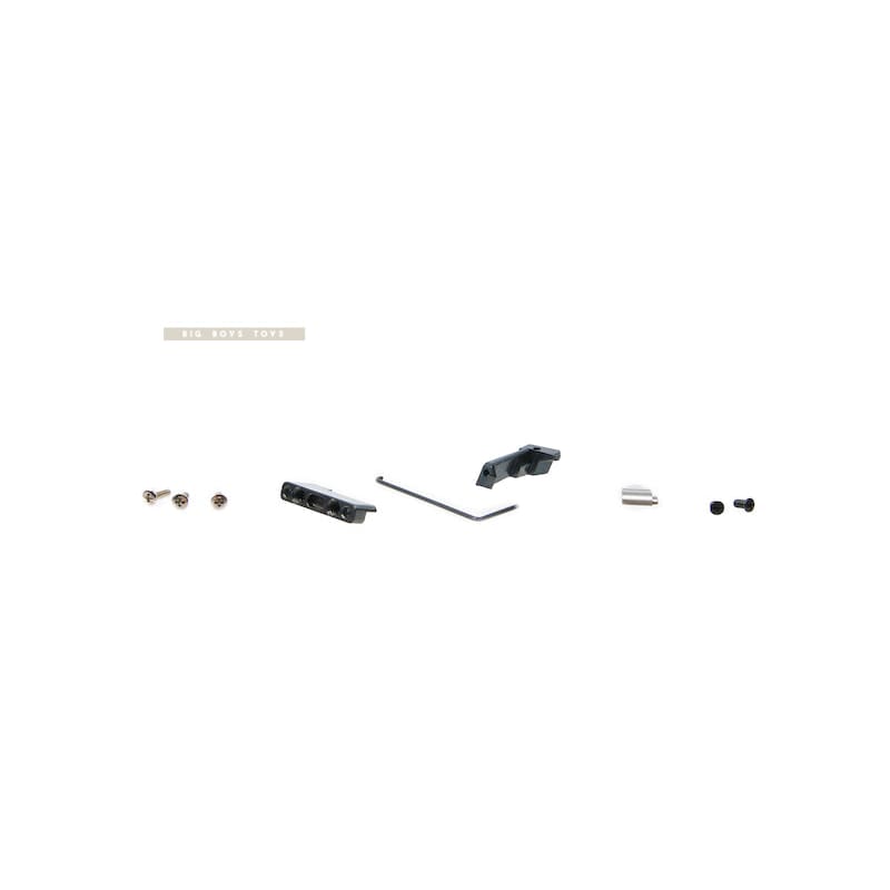 Detonator Aluminum Slide Set for Tokyo Marui G17 Gen4 GBB Pistol - Matt Black - Bang Bang Airsoft