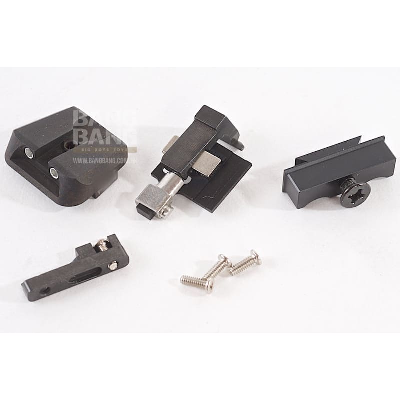 Detonator Slide Set for Tokyo Marui Model 17 - Aluminum Blac - Bang Bang Airsoft
