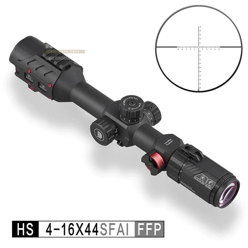 Discovery First Focal Plane HS 4 - 16X44SFIR Sights Tactical Hunting Shooting Scope - Bang Bang Airsoft