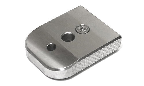 Dr. Black Steel Magazine Base for TM Hi - CAPA (Silver) - Bang Bang Airsoft