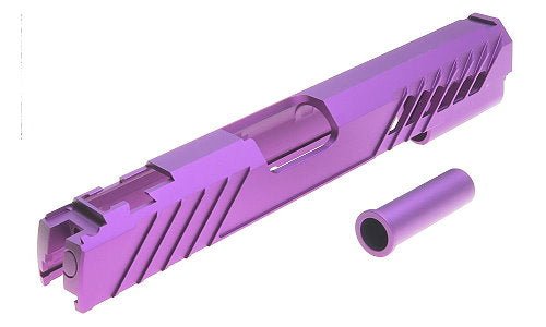 Dr. Black Type 300R Aluminum Slide for TM Hi - CAPA - No Marking - Bang Bang Airsoft