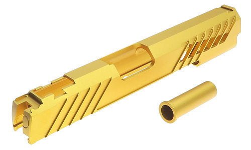 Dr. Black Type 300R Aluminum Slide for TM Hi - CAPA - No Marking - Bang Bang Airsoft