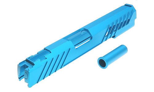 Dr. Black Type 300R Aluminum Slide for TM Hi - CAPA - No Marking - Bang Bang Airsoft