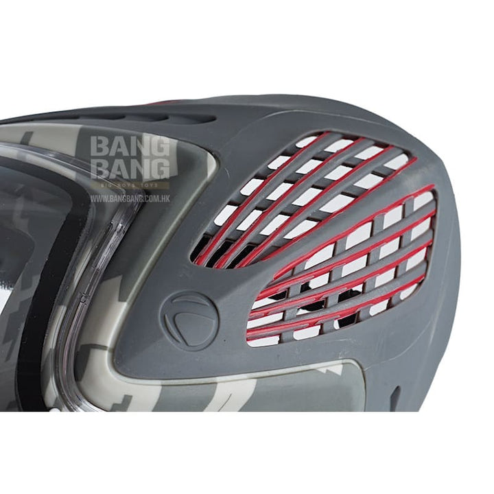 Dye precision i4 goggle system - airstrike red free shipping