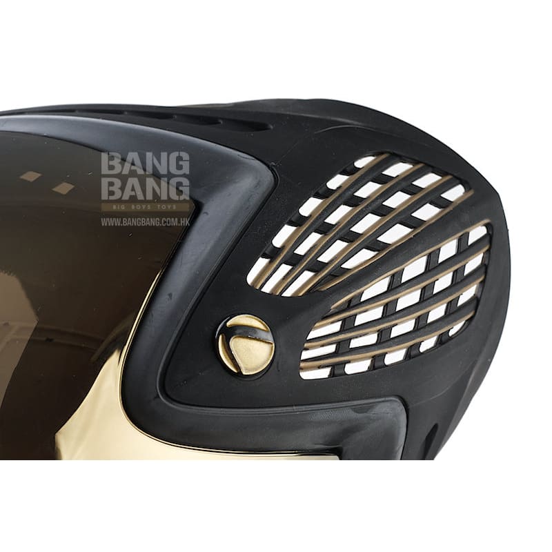 Dye Precision i4 Goggle System - Black / Gold - Bang Bang Airsoft