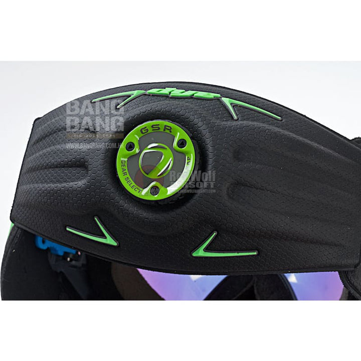 Dye Precision i5 Goggle System EMERALD - Black / Lime - Bang Bang Airsoft