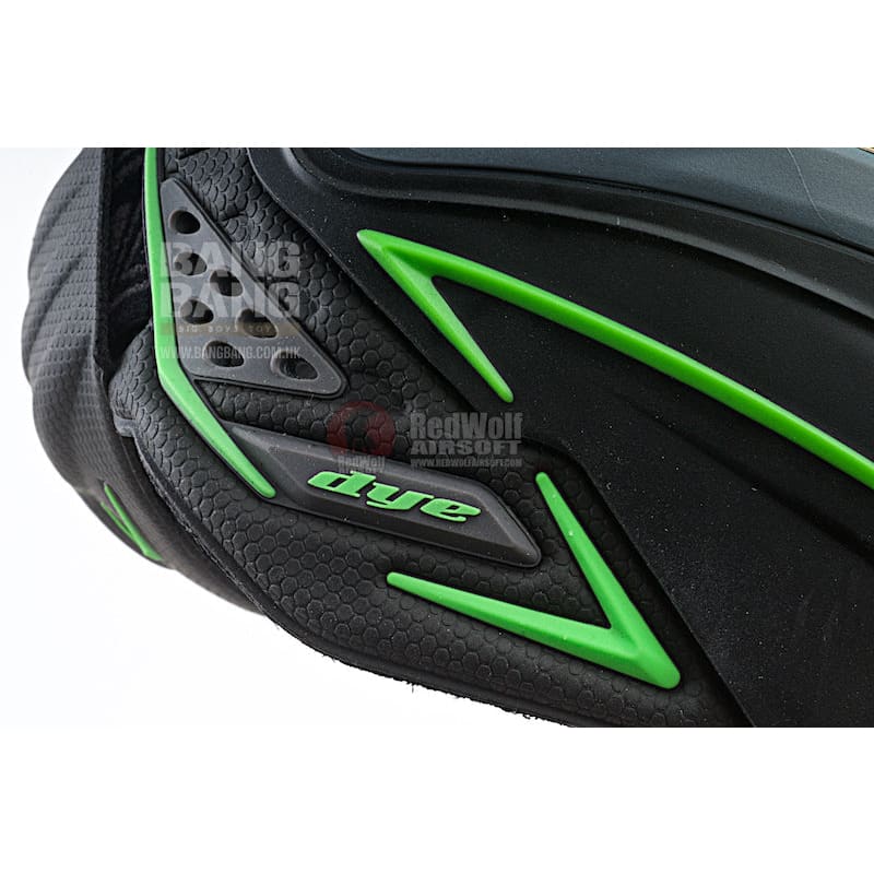 Dye Precision i5 Goggle System EMERALD - Black / Lime - Bang Bang Airsoft