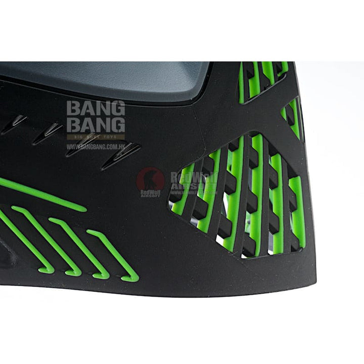 Dye Precision i5 Goggle System EMERALD - Black / Lime - Bang Bang Airsoft