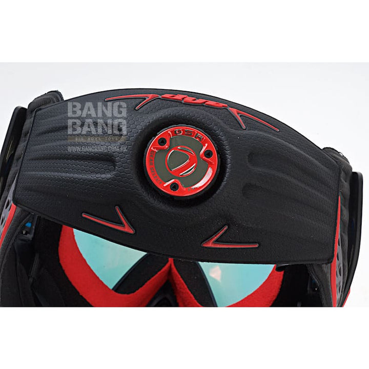 Dye Precision i5 Goggle System FIRE - Black / Red - Bang Bang Airsoft