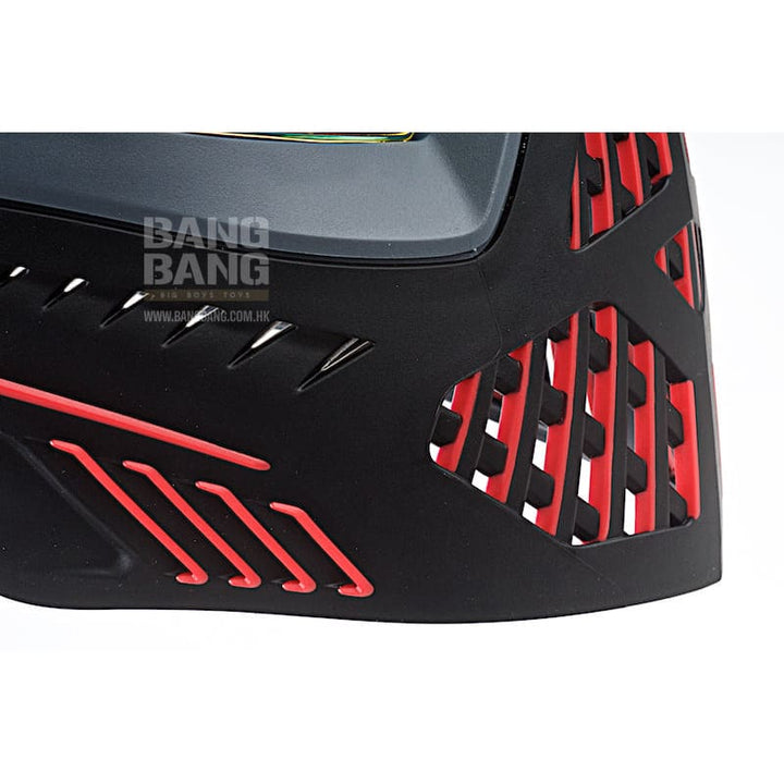 Dye Precision i5 Goggle System FIRE - Black / Red - Bang Bang Airsoft