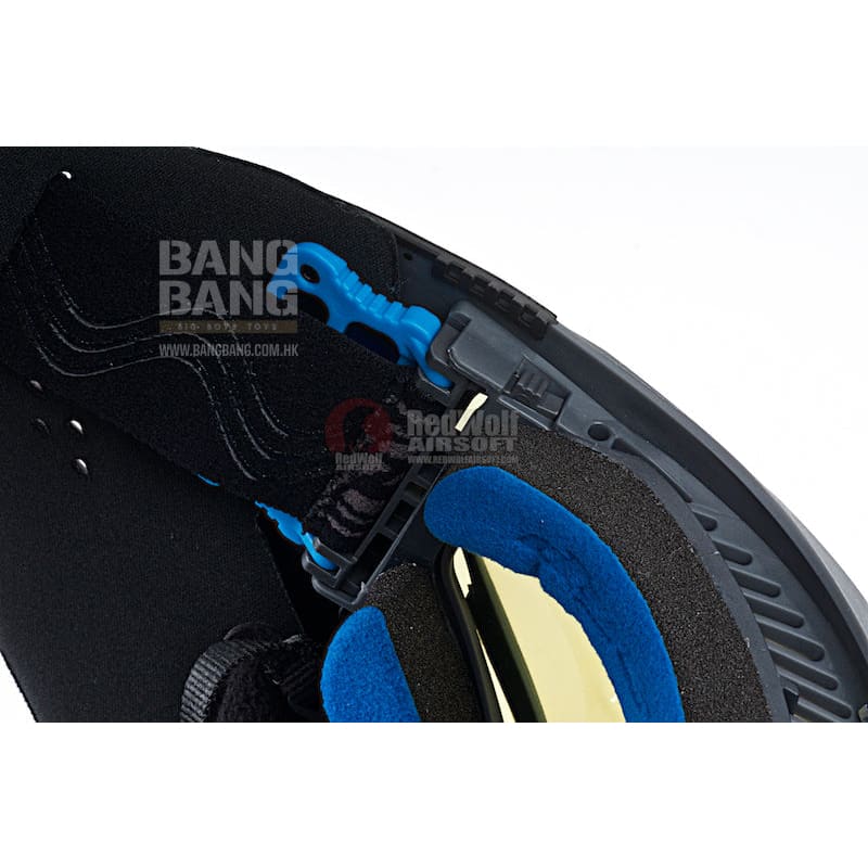 Dye Precision i5 Goggle System STORM - Black / Blue - Bang Bang Airsoft