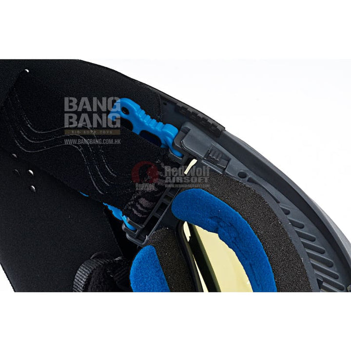 Dye Precision i5 Goggle System STORM - Black / Blue - Bang Bang Airsoft