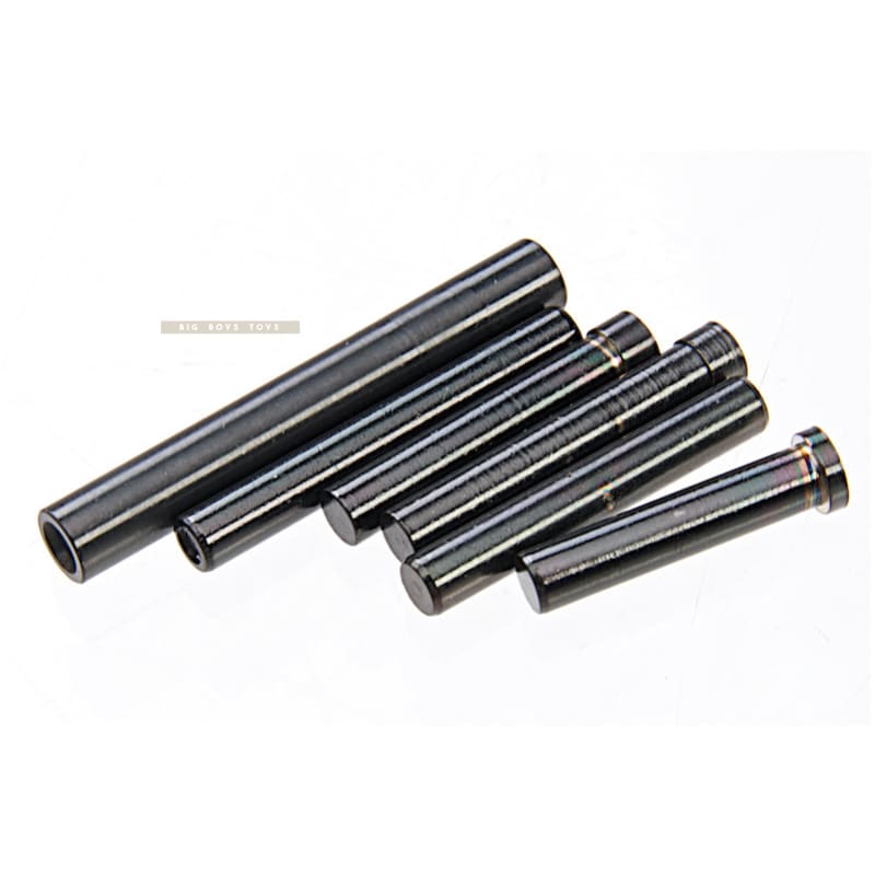 Dynamic Precision Stainless Steel Pin Set for Tokyo Marui G17/ G18C GBB - Black - Bang Bang Airsoft