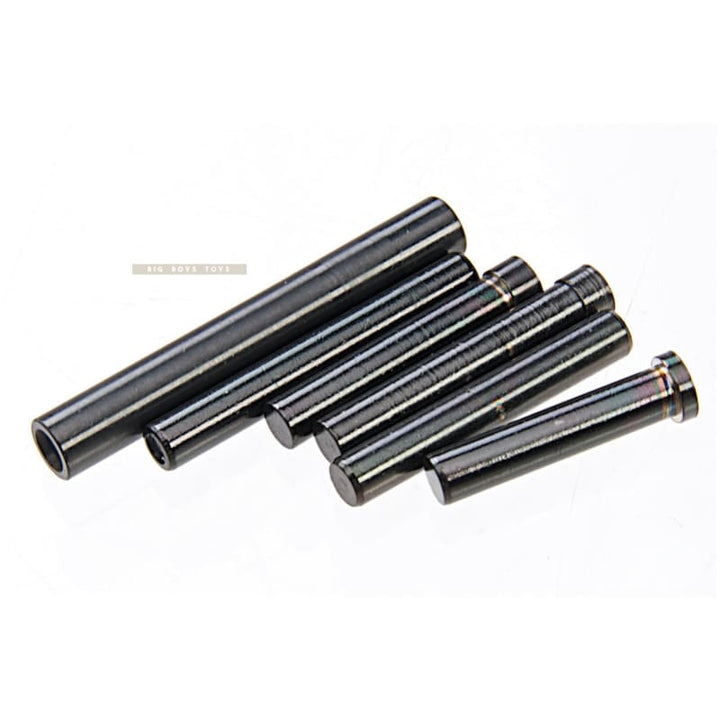 Dynamic Precision Stainless Steel Pin Set for Tokyo Marui G17/ G18C GBB - Black - Bang Bang Airsoft