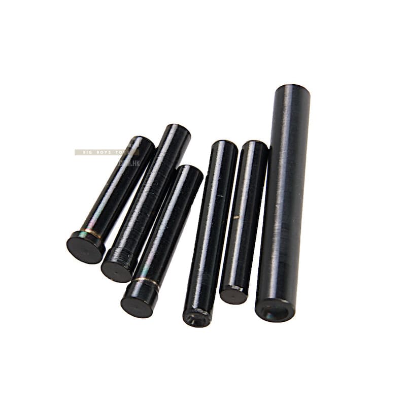Dynamic Precision Stainless Steel Pin Set for Tokyo Marui G17/ G18C GBB - Black - Bang Bang Airsoft