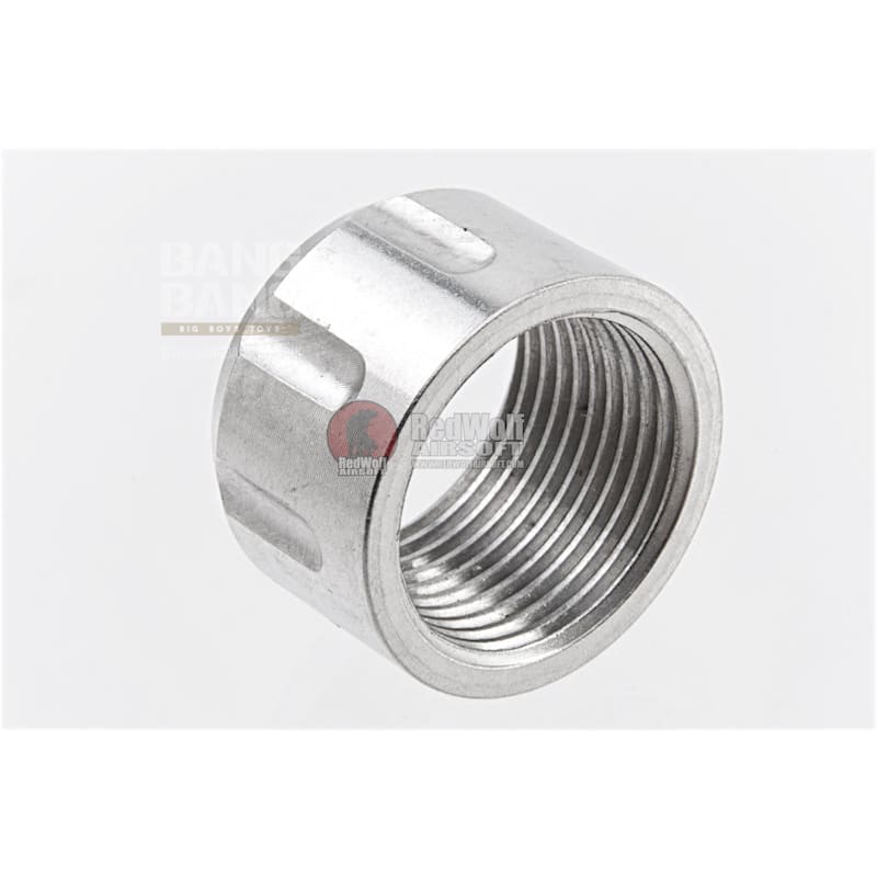 Dynamic Precision Thread Protector Type A M14 CCW - Silver - Bang Bang Airsoft