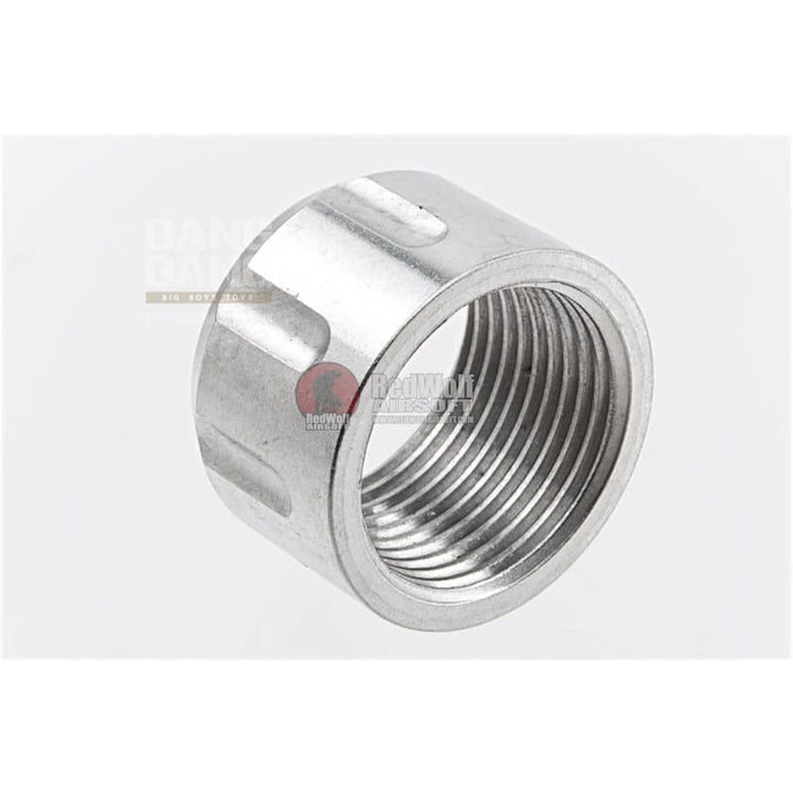 Dynamic Precision Thread Protector Type A M14 CCW - Silver - Bang Bang Airsoft