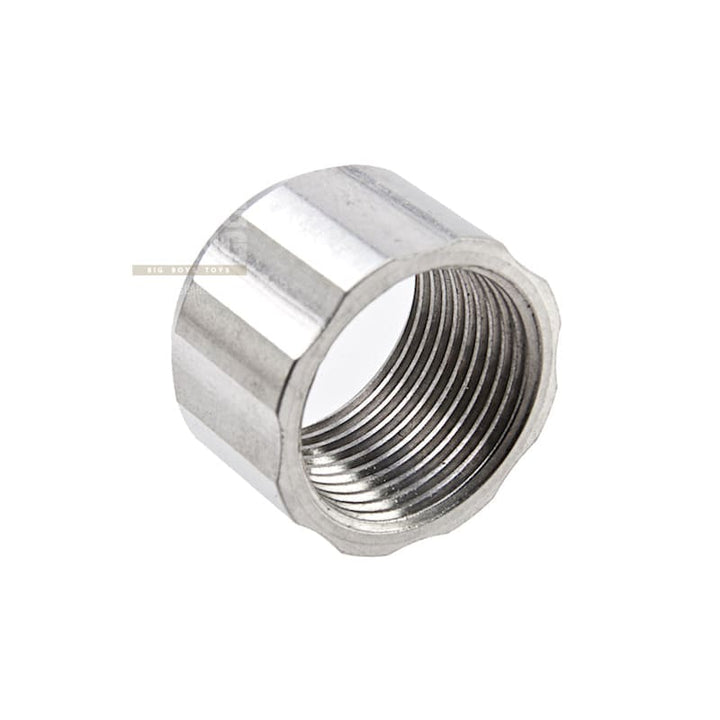 Dynamic Precision Thread Protector Type B M14 CCW - Silver - Bang Bang Airsoft