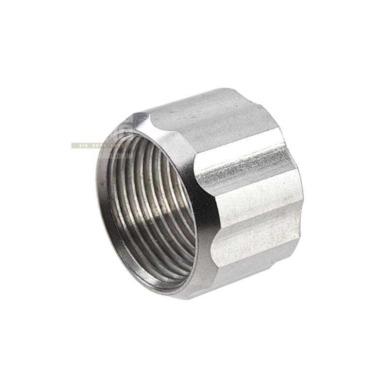 Dynamic Precision Thread Protector Type B M14 CCW - Silver - Bang Bang Airsoft