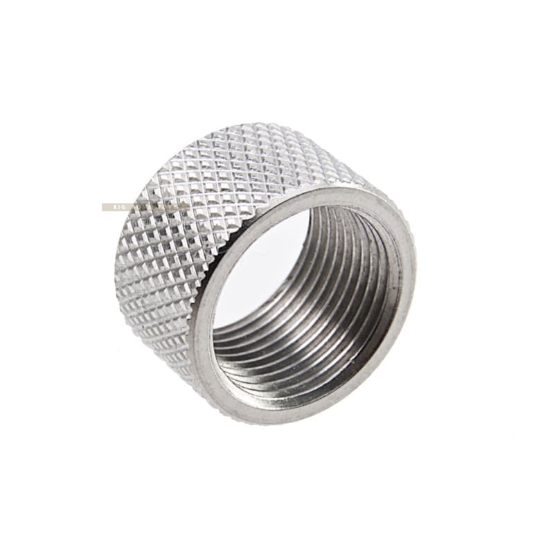 Dynamic Precision Thread Protector Type C M14 CCW - Silver - Bang Bang Airsoft