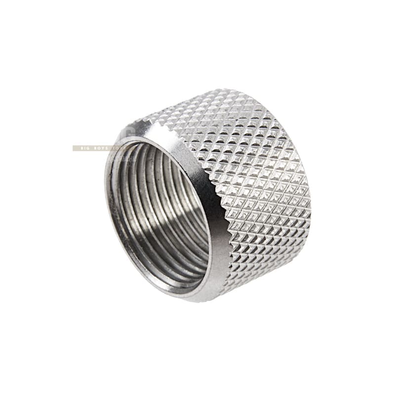 Dynamic Precision Thread Protector Type C M14 CCW - Silver - Bang Bang Airsoft
